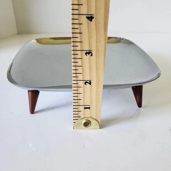 Vintage Retro Gourmates Serving Tray with Bakelite Handle/Feet. - Picture 6 of 7